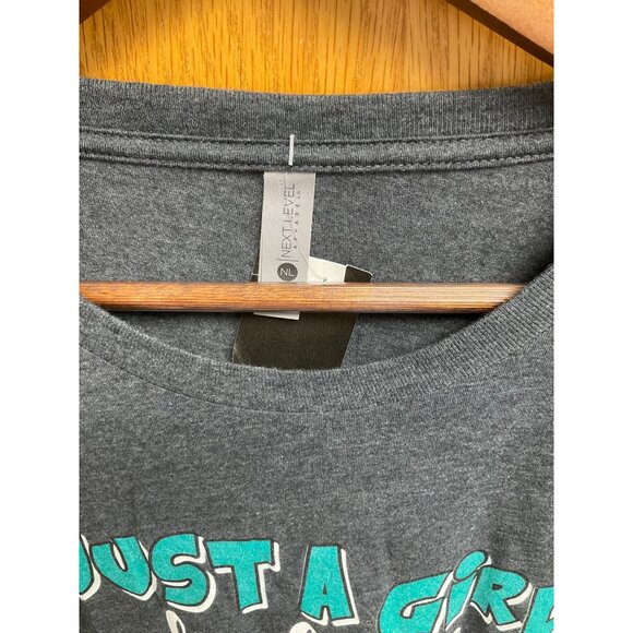 Rebel Rose -Just a Girl who loves Peckers Short Sleeve Shirt XXXL - Picture 3 of 4